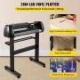Vinyl Cutter Machine, 28-inch Cutting Plotter, Adjustable Speed and Force, DIY Cutting Machine Kit for Signs Banners Stickers wi