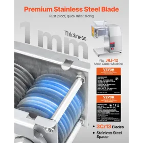 Meat Cutter Machine Blade 7 mm Stainless Steel for SJY-DQ90 Meat Slider