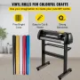 Vinyl Cutter Machine, 28-inch Cutting Plotter, Adjustable Speed and Force, DIY Cutting Machine Kit for Signs Banners Stickers wi