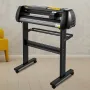 Vinyl Cutter Machine, 28-inch Cutting Plotter, Adjustable Speed and Force, DIY Cutting Machine Kit for Signs Banners Stickers wi