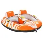 Towable Tubes for Boating 2 Person, Inflatable Boat Tubes and Towables with 2 Cockpits, 340lbs Water Sport Tubes for Boat to Pul