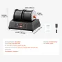 Rock Tumbler Machine, 8 lbs Large Capacity Dual Barrels Rock Polishing Machine, 9 Speed Settings 9-Day Polishing Timer Stone Tum