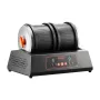 Rock Tumbler Machine, 8 lbs Large Capacity Dual Barrels Rock Polishing Machine, 9 Speed Settings 9-Day Polishing Timer Stone Tum