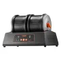 Rock Tumbler Machine, 8 lbs Large Capacity Dual Barrels Rock Polishing Machine, 9 Speed Settings 9-Day Polishing Timer Stone Tum