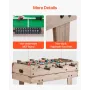 82cm lufthockey Tabel 4-i-1 Combo Game Table Foosball Ping Pong