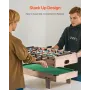 4-in-1 Combo Game Table Set, 32" Air Hockey Table, Multi Combination Table with Pool Billiard, Hockey, Foosball, Ping Pong, Push