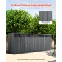 Skrald Opbevaring Skur til 4 skraldecontainer
