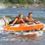 Towable-rør til sejlsport 1-2 ryttere oppustelige bådrør og