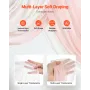 Artificial Wedding Arch Flowers Kit, Pink Wedding Arch Flowers with Drapes Kit (Pack of 4) - 2 Pcs Floral Arrangement, 2 Pcs She
