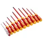 Insulated Screwdriver Set, 11-Piece Professional Electrical Screwdriver Set, 1000V Insulated Electrician Tool Set, with Magnetic
