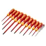 Insulated Screwdriver Set, 11-Piece Professional Electrical Screwdriver Set, 1000V Insulated Electrician Tool Set, with Magnetic