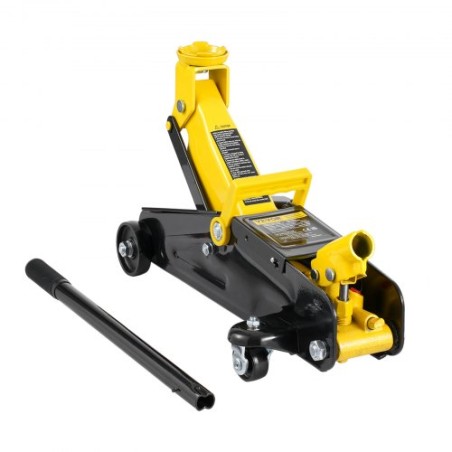 Low Profile Floor Jack 2 Ton Heavy Duty Single Piston Hydraulic Pump