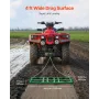 Drag Harrow 4 ft Heavy Duty Tow bag træk Harrow Driveway Grader