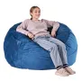 Round Bean Bag Stol med aftagelig og vaskbart dækning for