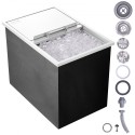 27"x18"x21" Drop in Ice Chest Ice Cooler Ice Bin Stainless Steel w/Cover