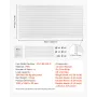 Slat Wall Paneling, 8 x 4 ft, PVC Garage Slatwall with Accessories, White Slat Wall Easy-to-Install Adjustable Slatwall Panel wi