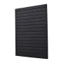 4 x 4 ft Slat vægpanel PVC Black Garage Slatwall med modulær
