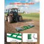 Drag Harrow 6 ft Heavy Duty Tow bag træk Harrow Driveway Grader