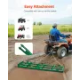 Drag Harrow 6 ft Heavy Duty Tow bag træk Harrow Driveway Grader