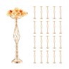 20stk 58 cm/22,83â €  Bryllupsvase Metal Guld blomsterstand til bord