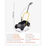 Striping Line Marking Machine, 24 x 13 x 35.4 in, 4-Wheel, Heavy Duty Striping Line Marking Machine, Striping Line Machine with 
