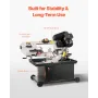 Metal Horizontal Band Saw, 178 x 209 mm(7 x 8.25 in) Rectangular Cutting Capacity, 220V Metal Vertical Cutting Bandsaw with 1.1 