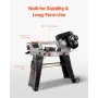 Metal Horizontal Band Saw, 102 x 152 mm(4 in x 6 in) Rectangular Cutting Capacity, 220V Metal Vertical Cutting Bandsaw with 550W