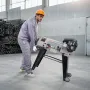Metalbåndsav med base, rektangulær skærekapacitet 4 i x 6 in