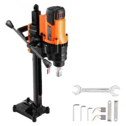 Core Drill Machine 0.8-7.9in Dia 3000W Diamond Core Drill Rig with Stand
