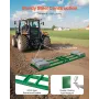 Drag Harrow 8 ft Heavy Duty Tow bag træk Harrow Driveway Grader