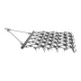 Drag Harrow, 5 x 4.5 ft Durable Chain Harrow with 60 Sharp Teeth, Suitable for ATV UTV Tractor, Ideal for Soil Preparation, Seed