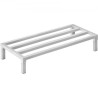 Aluminum Dunnage Rack Stationary Dunnage Rack 48â€ x 20â€ x 8â€ Storage Rack