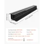 Undermonteret skuffe lysbilleder 32 tommer under