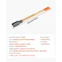 Post Hole Digger, Heavy Duty Post Hole Digger with Wood Handle, Manual Hole Digger with Scale Markings and Metal Blade, Post Hol