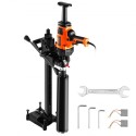 Core Drill Machine 0.8-6.3in Dia 2000W Handheld and Stand Core Drill Rig