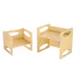 Weaning Table and Chair Set Montessori Kids Activity Table and Chair Wood