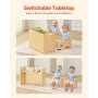 Fravænningstabel og stol sæt Montessori Toddler Desk med 2
