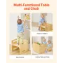 Fravænningstabel og stol sæt Montessori Toddler Desk med 2