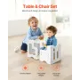 Fravænningstabel og stol sæt Montessori Toddler Desk med