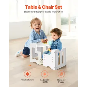 Fravænningstabel og stol sæt Montessori Toddler Desk med