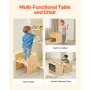 Fravænningstabel og stol sæt Montessori Toddler Desk med