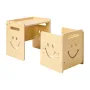 Fravænningstabel og stol sæt Montessori Toddler Desk med