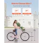 Cruiser Bike, 1-Speed, 26-Inch Pink Beach Cruiser Bike with Large Capacity Basket and Rear Rack, Secure & Sturdy Cruiser Bike wi