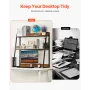 Desktop Bookhelf Desktop Storage Organizer 2-lags til kontor og