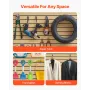 4 x 4 ft Slatwall Paneling MDF Natural Garage Slatwall med