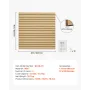 4 x 4 ft Slatwall Paneling MDF Natural Garage Slatwall med