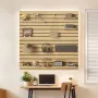 4 x 4 ft Slatwall Paneling MDF Natural Garage Slatwall med