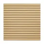 Slat Wall Paneling, 4 x 4ft, MDF Garage Slatwall with Modular Design, Natural Slat Wall Easy-to-Install Adjustable Slatwall Pane