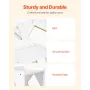 Montessori Weaning Table and Chair Set, Wooden Toddler Table and Chair Set for Aged 1-5, Adjustable Height Kids Montessori Chair