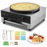 16-Inch Electric Crepe Maker Commercial Crepe Machine 1700W Non-stick